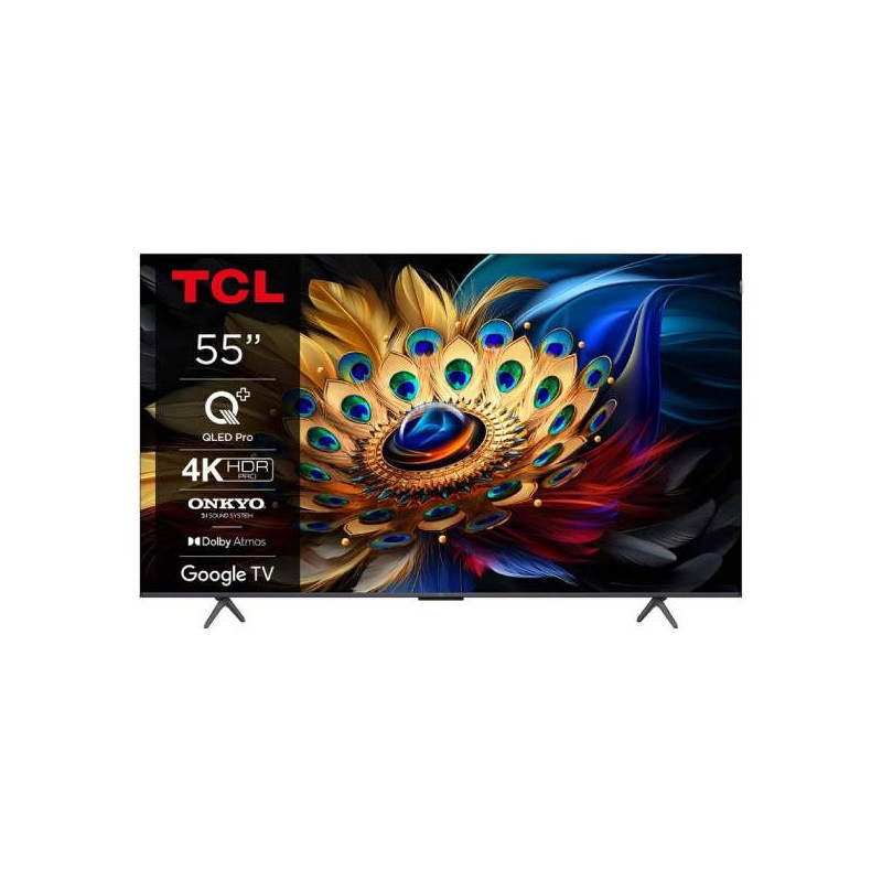 TCL QLED 4K UHD Google TV - 55''