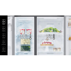 Samsung - RS68CG88SES9EF - Side By Side Refrigerator