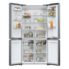 Haier - HCR5919EHMB - Side-by-Side Refrigerator Total NoFrost