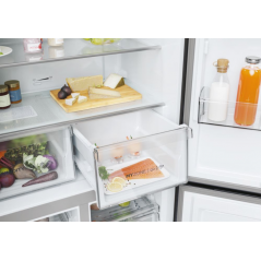 Haier - HCR5919EHMB - Side-by-Side Refrigerator Total NoFrost