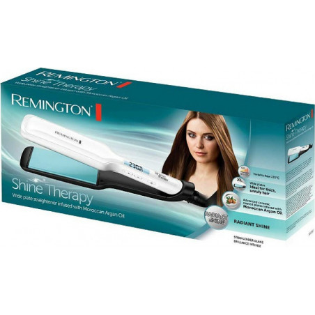 Remington - S8550 - Shine Therapy Hair Straightener with Ceramic Plates