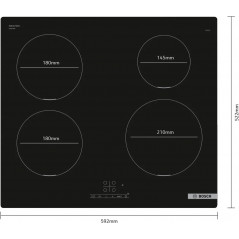 Bosch - PUE611BB5E - Επαγωγική Εστία Αυτόνομη με Λειτουργία Κλειδώματος