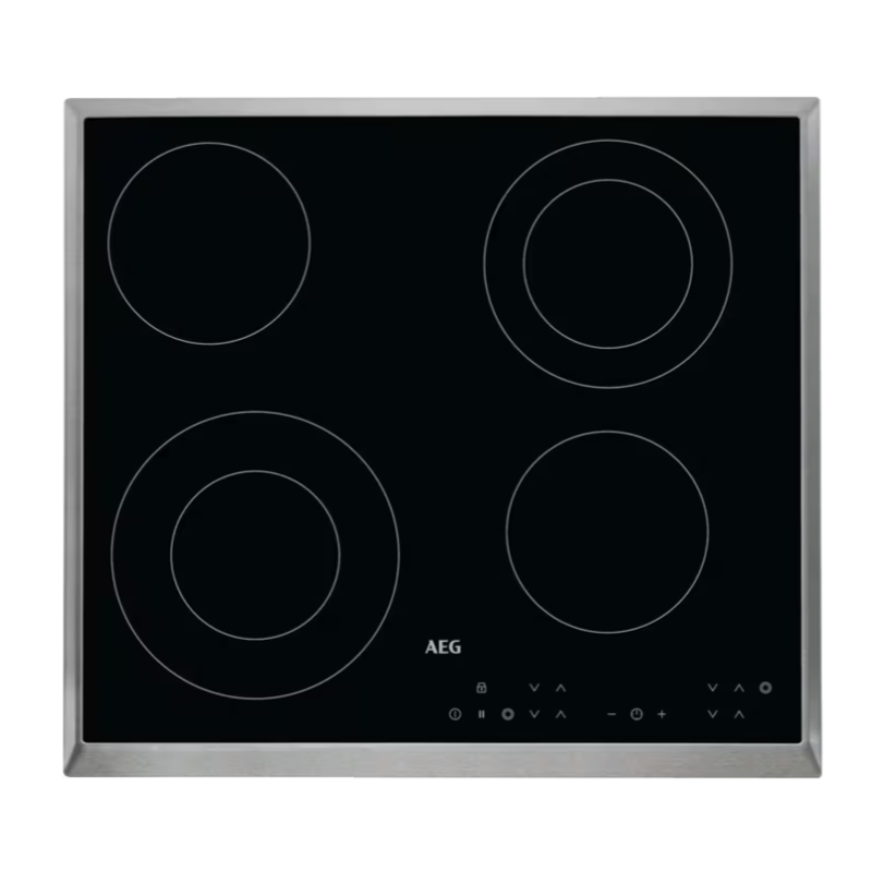 AEG - HK634021X - Ceramic Cooktop With Frame Autonomous with Lock Function