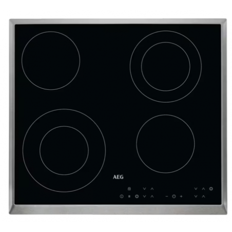 AEG - HK634021X - Ceramic Cooktop With Frame Autonomous with Lock Function