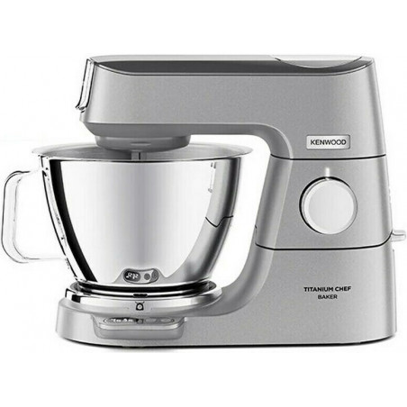 KENWOOD - KVC85.124SI - Titanium Chef Baker Stand Mixer with Stainless Mixing Bowl 5lt