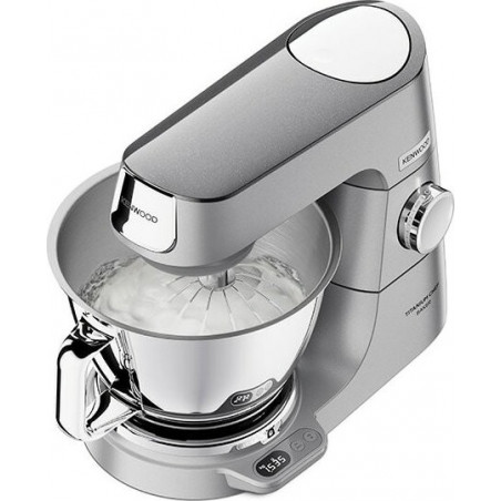 KENWOOD - KVC85.124SI - Titanium Chef Baker Stand Mixer with Stainless Mixing Bowl 5lt