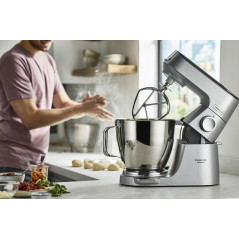 KENWOOD - KVC85.124SI - Titanium Chef Baker Stand Mixer with Stainless Mixing Bowl 5lt