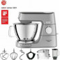 KENWOOD - KVC85.124SI - Titanium Chef Baker Stand Mixer with Stainless Mixing Bowl 5lt