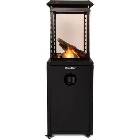 MATESTAR - MAT-1201 - Patio Heater Flame gas with glass