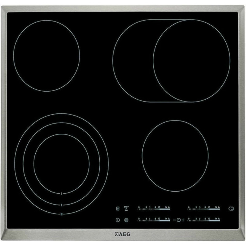 AEG - HK365407XB - Autonomous Cooktop with Ceramic Burners and Locking Function