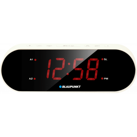 BLAUPUNKT - CR6WH - Clock radio with dual alarm