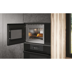 Haier - HWO38MG6HXB - Built-In Microwave & Grill